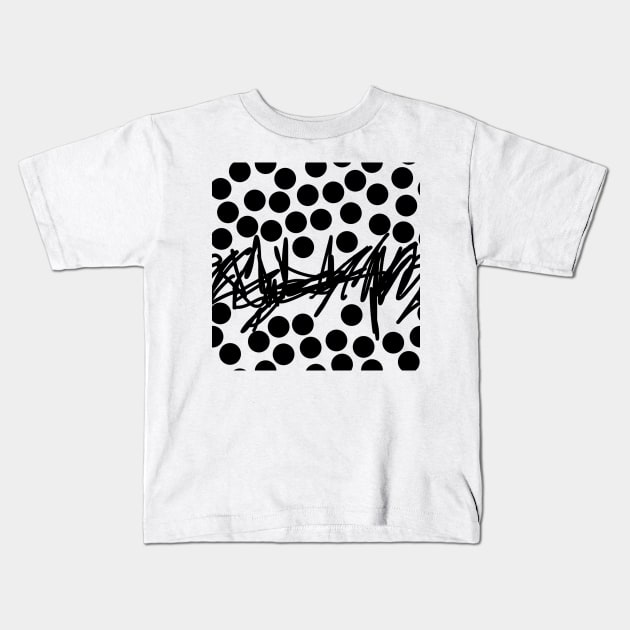Polka Dot Anxiety Kids T-Shirt by missdebi27